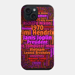 1970 - a year to remember Phone Case