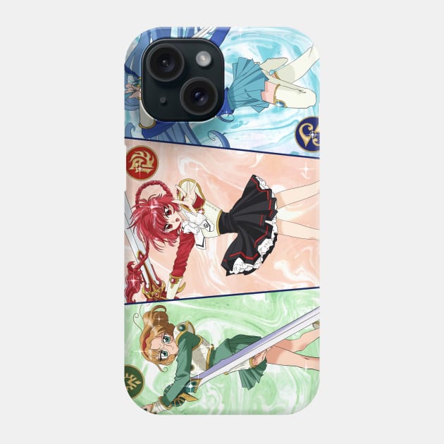 Magic Knight Rayearth Phone Case by Nykos