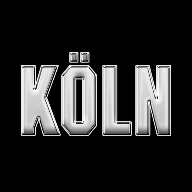 Köln Stadt Retro Kölner Schriftzug Ruhrgebiet by Foxxy Merch