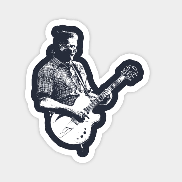 homme guitar Magnet by Flyingpanda