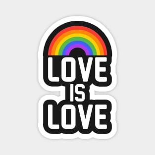 love is love rainbow Magnet