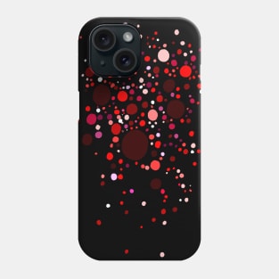 abstract point face Phone Case