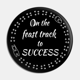 Bunny Feast Track to Success Pin