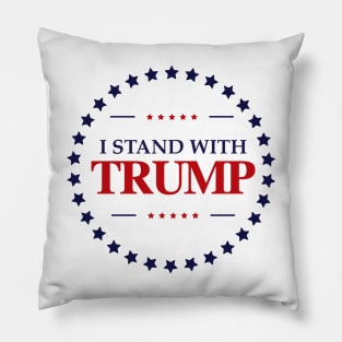 I Stand With Trump Pillow