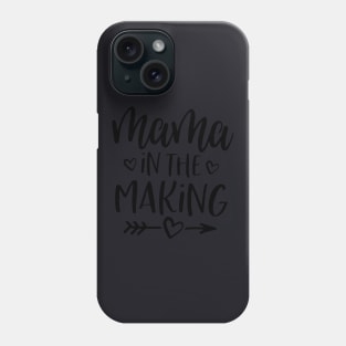 Mama In The Making Love Heart Mama Phone Case