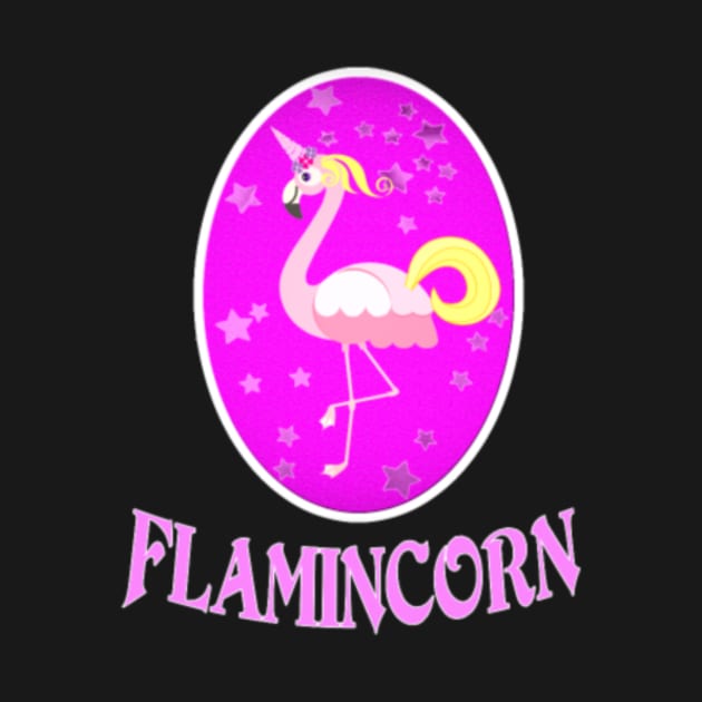 The Flamingo and the Unicorn in a Wrap by flickskyler179