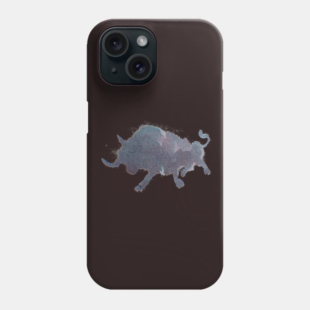 Bull sketch-1 Phone Case by Tapan