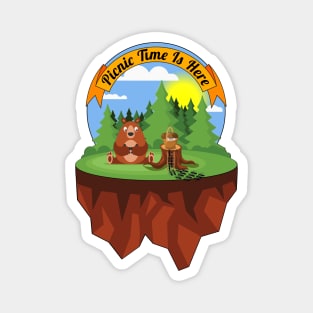 Picnic Time Is Here Magnet