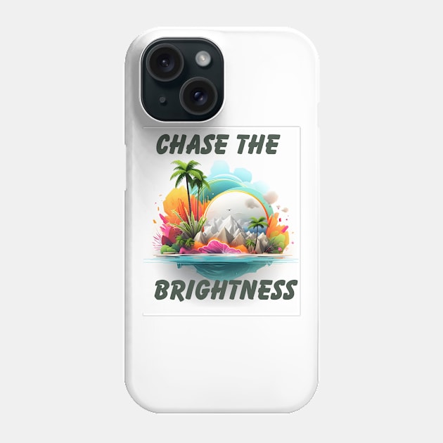 Chase the Brightness Phone Case by NedisDesign