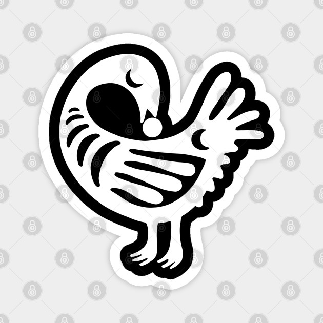 Sankofa African Adinkra Bird Symbol Rubber Stamp - 1 Inch Craft Stamp For Planners, Journals & DIY Projects