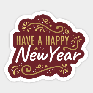 New Year Inspirational Stickers - www.