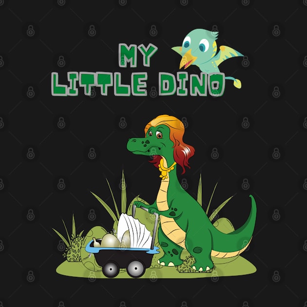 my little dino by Designedbyyou2