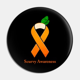 Scurvy Awareness Pin