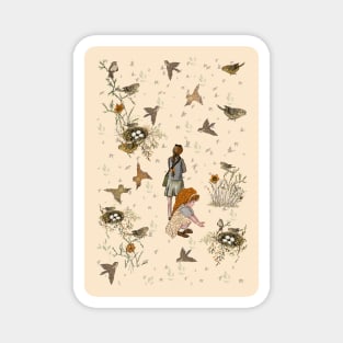 Grasshopper Sparrow Magnet