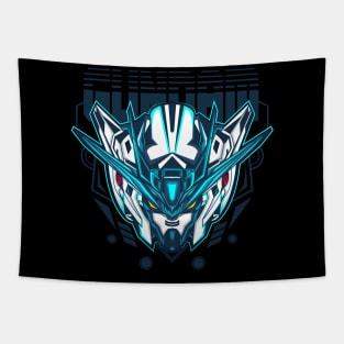 Head of Gundam Exia Tapestry