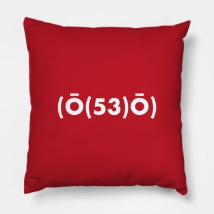 Digital Herbie (Red) Pillow