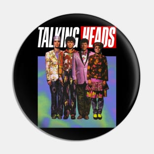 Vintage Talking Heads Pin