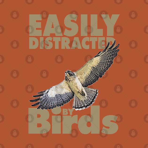 Easily distracted by birds - Hawk by Ripples of Time