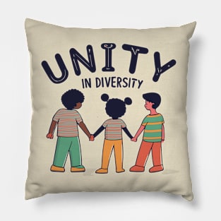Unity in Diversity Pillow