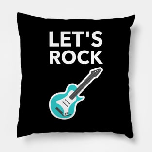 Let's Rock Pillow