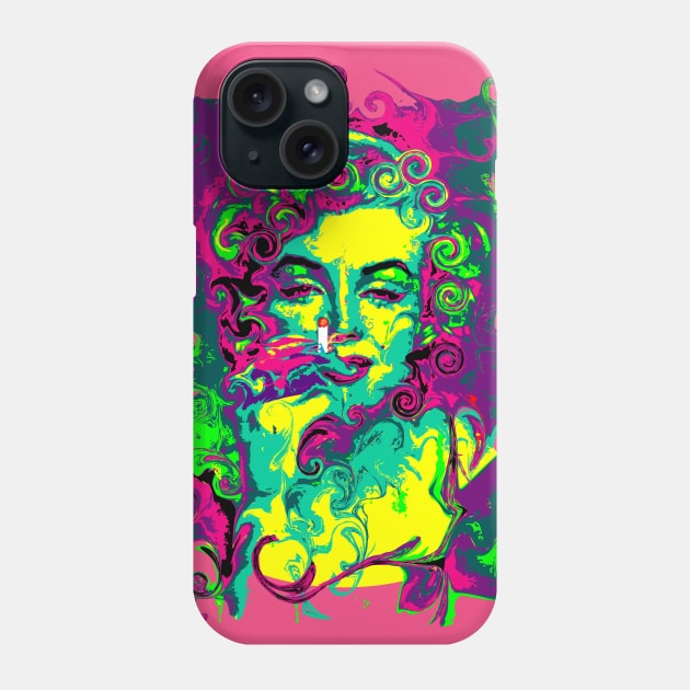 SMOKING BOMBSHELL Phone Case by shethemastercovets