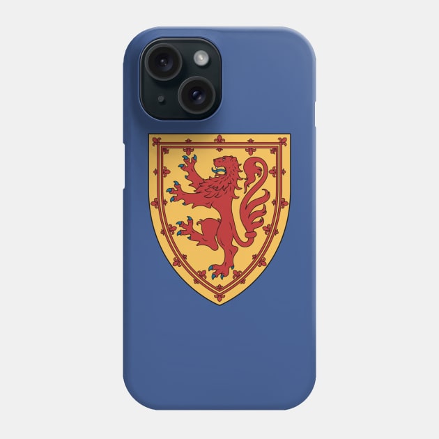 Royal Scottish Rampant Lion Phone Case by iaredios
