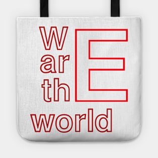 we are the world Tote