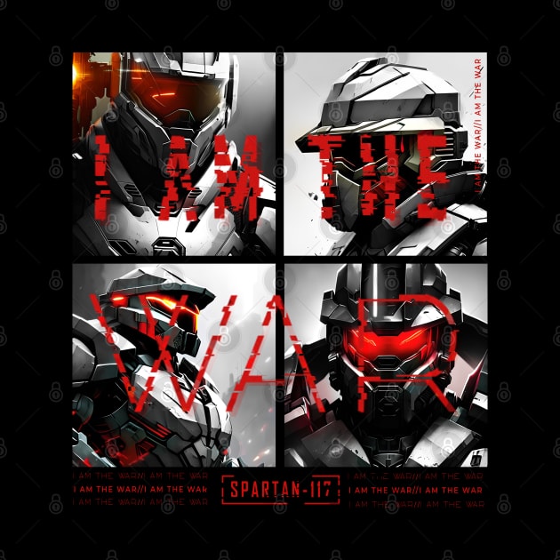 Halo game quotes - I AM THE WAR Spartan 117 by trino21