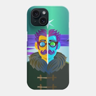 Polar explorer Amundsen and the North Star Phone Case