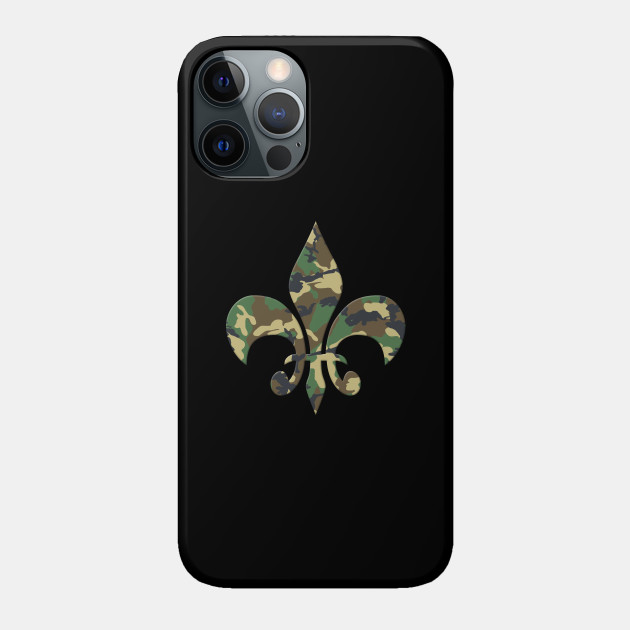 CAMO Fleur Del Lis NOLA New Orleans - New Orleans - Phone Case