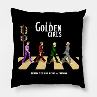 The Golden Girls Abbey Road Pillow