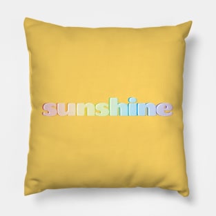 Sunshine Pillow