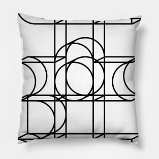 Random Geometric Pattern 3 Pillow