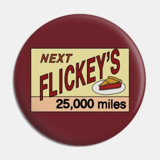 Flickey's 25,000 Miles Pin