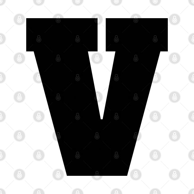 Alphabet V (Uppercase letter v), Letter V by maro_00