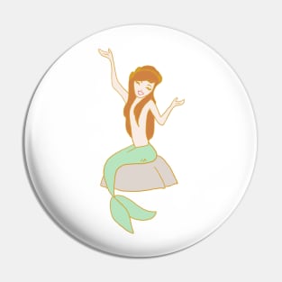 mermaid 2 Pin