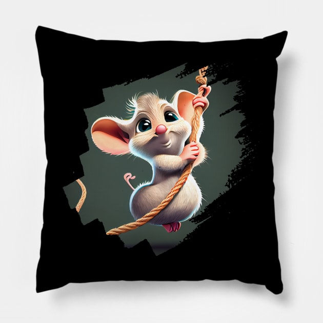 (CUTE MOUSE) Argonuts (Pattie et la colère de Poséidon) Pillow by Pixy Official