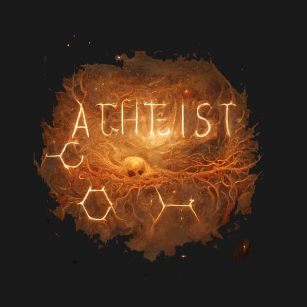 Atheist written in space by StoneyPhenix