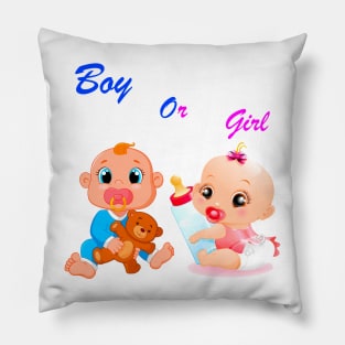 Who will be a girl or a boy Pillow