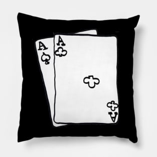 Pocket Aces Pillow