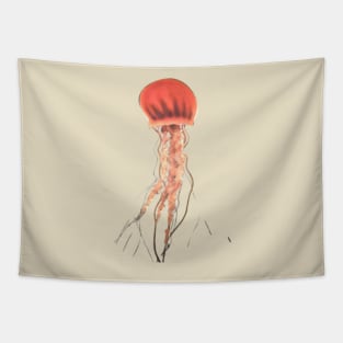 Jellyfish Photo Tapestry