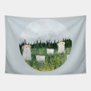 Ghost beekeepers Tapestry