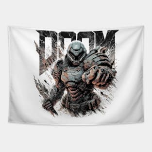 Doom Guy Tapestry