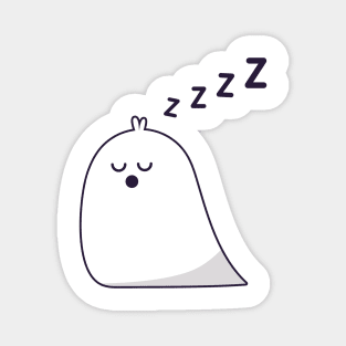 Halloween Funny Ghost Magnet