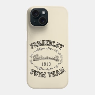 Lispe Jane Austen Permberley Swim Team Literary Phone Case
