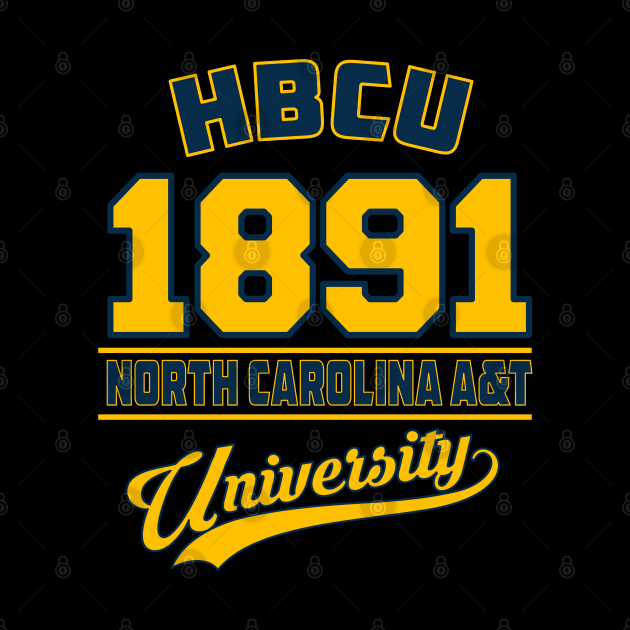 North Carolina A&T 1891 University Apparel by HBCU Classic Apparel Co