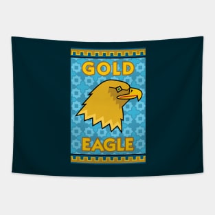 Glorious Gold Eagle Crest Tapestry