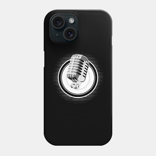 Microphone | Hiphop | V17 Phone Case by Degiab