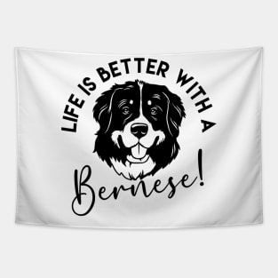 Bernese mountain dog Tapestry