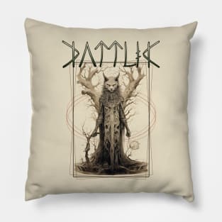 Kattlik catlike shaman Pillow